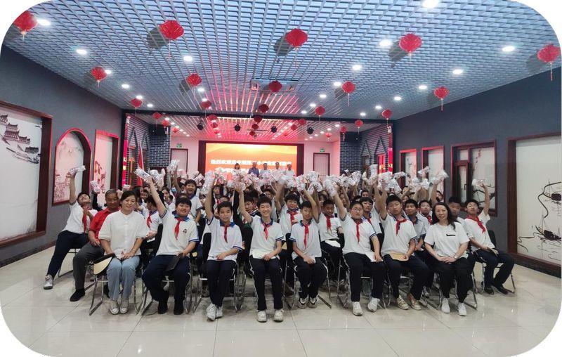 孟莊鎮(zhèn)第三小學走進天和公司研學活動結(jié)束
